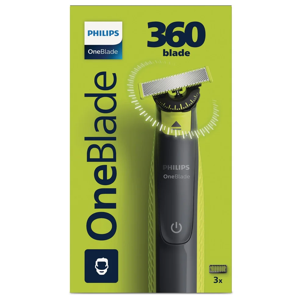 OneBlade Face 360 Black/Green – Philips v:7674824 OneBlade Face 360 Black/Green – Philips v:7674824