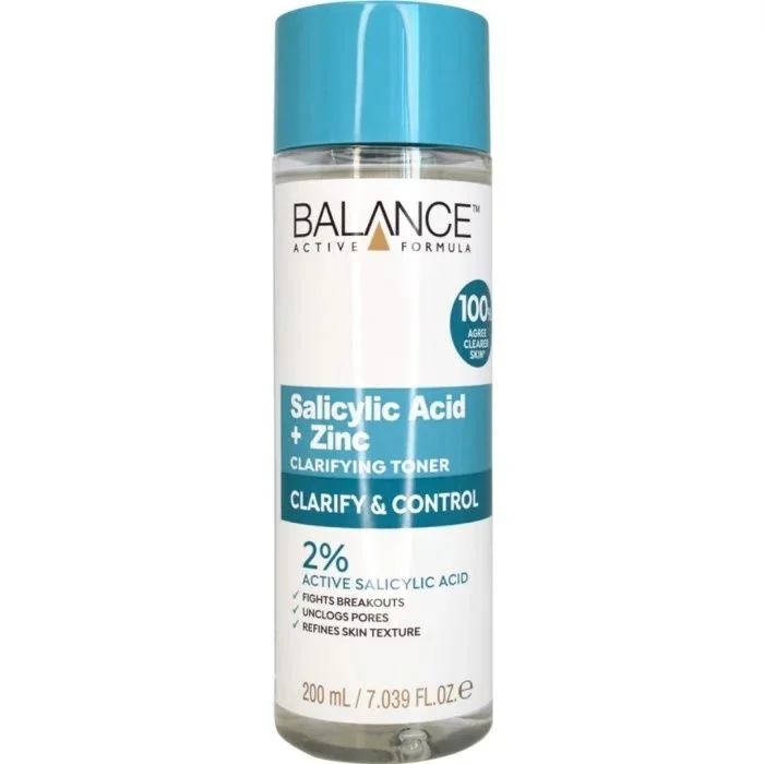 Balance Active Formula Salicylic Acid & Zinc Toner 200 Ml v:4843092 Balance Active Formula Salicylic Acid & Zinc Toner 200 Ml v:4843092