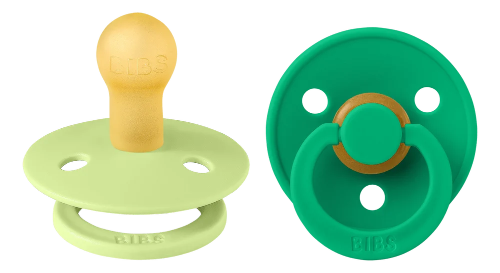 BIBS Colour 2 pack Latex Str. 1 Matcha/Cactus – 2 stk. v:7436235