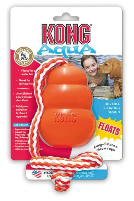 KONG Aqua Med Rep Flytende Hundeleke Oransje L v:8252365 KONG Aqua Med Rep Flytende Hundeleke Oransje L v:8252365