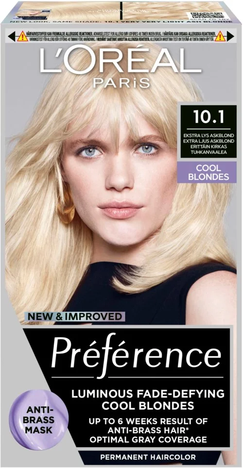 Loreal Paris Préférence Permanent Haircolor 10,1 Helsinki v:6732250 Loreal Paris Préférence Permanent Haircolor 10,1 Helsinki v:6732250