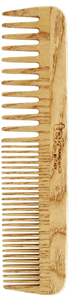 Tek Large Wooden Comb With Wide And Medium Sized Teeth v:4007501