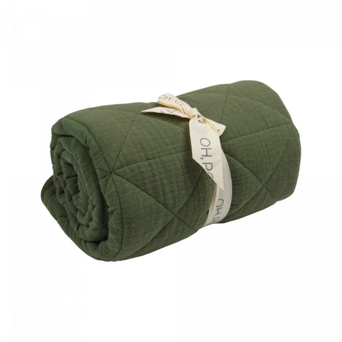 Oh Poppy quiltet teppe baby bomull v:9817195 Oh Poppy quiltet teppe baby bomull v:9817195