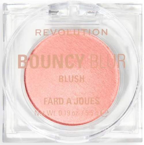 Revolution Beauty London Bouncy Blur Blush Light As A Cloud Peachy Pink v:5430161