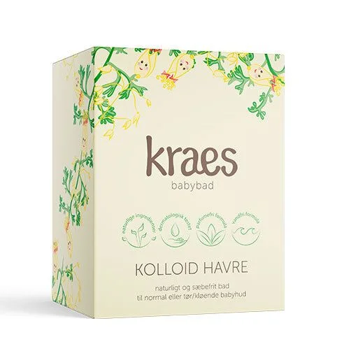 KRAES Babybad Kolloid & Havre – 200 g. v:3741653 KRAES Babybad Kolloid & Havre – 200 g. v:3741653