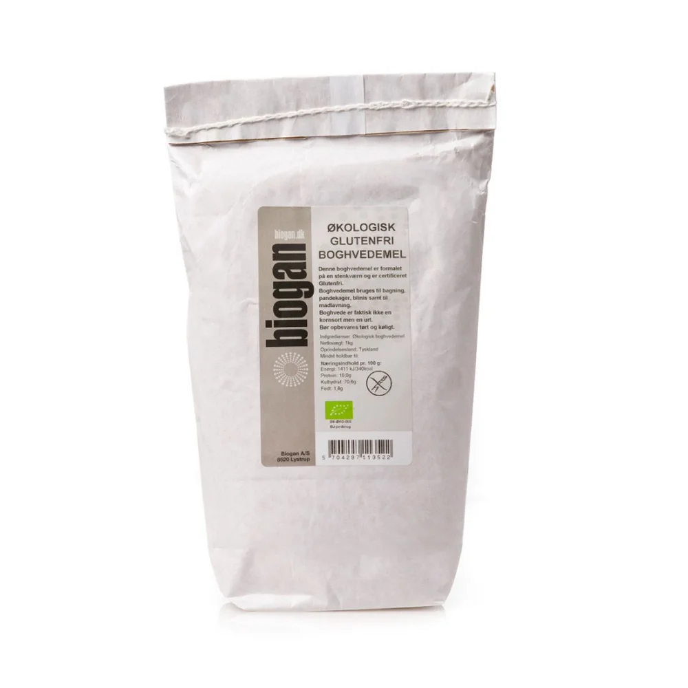 Biogan Bokhvetemel glutenfri Ø – 1 kg v:1793517 Biogan Bokhvetemel glutenfri Ø – 1 kg v:1793517