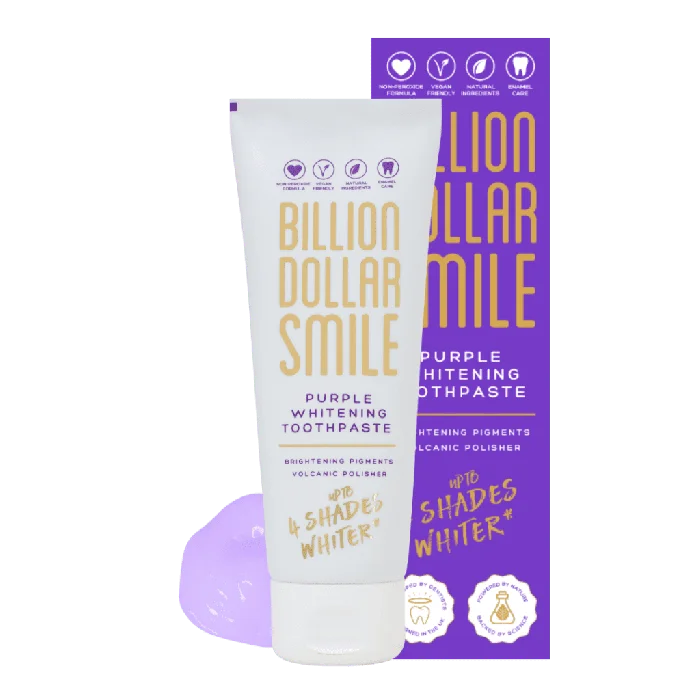 Billion Dollar Smile Purple Whitening tannkrem v:3479921
