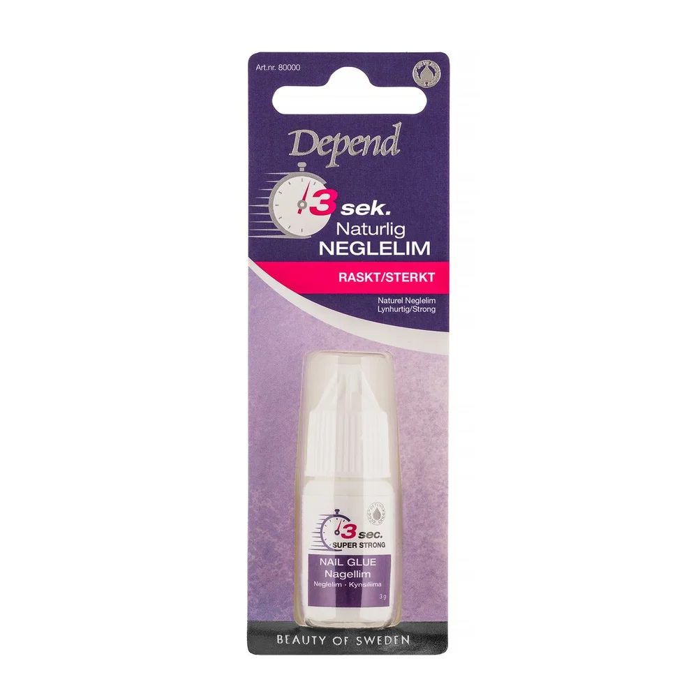 Depend 3 Sec. Natural Nail Glue v:3515218 Depend 3 Sec. Natural Nail Glue v:3515218