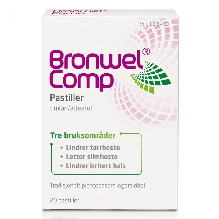 Bronwel Comp pastiller v:1122385