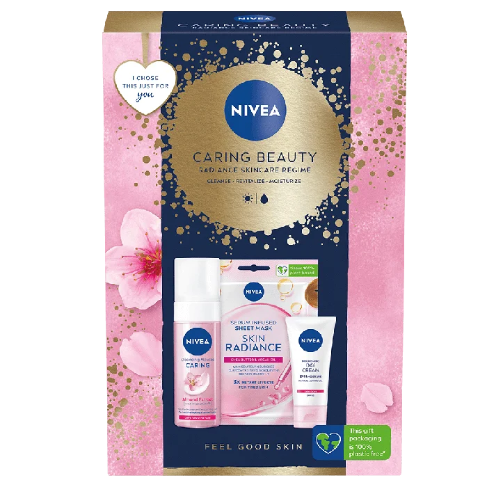 NIVEA Caring Beauty gavesett v:3524670