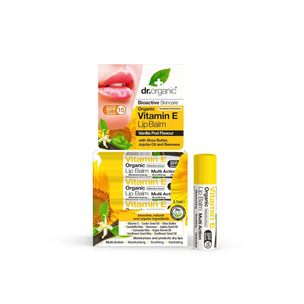 Dr. Organic Vitamin E Lipbalm - 5,7 ml v:2294514