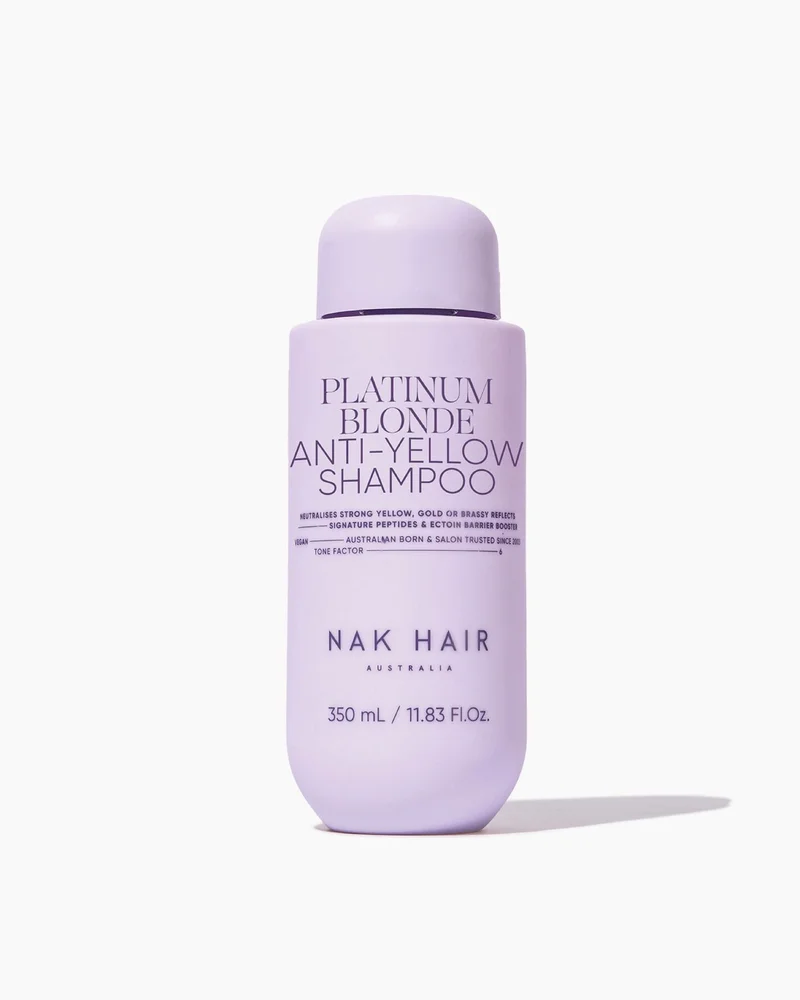 Platinum Blonde Anti-Yellow Shampoo 350 ml – NAK HAIR v:1671563