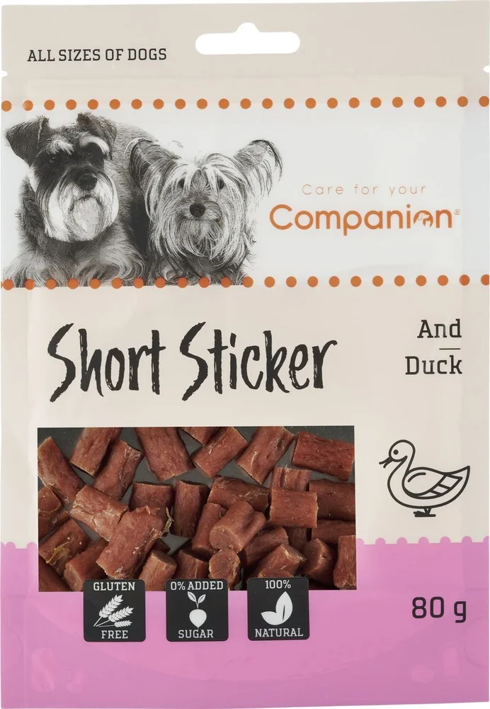 Companion Short Duck Sticker, godbiter m. and – 80 g v:7410158 Companion Short Duck Sticker, godbiter m. and – 80 g v:7410158