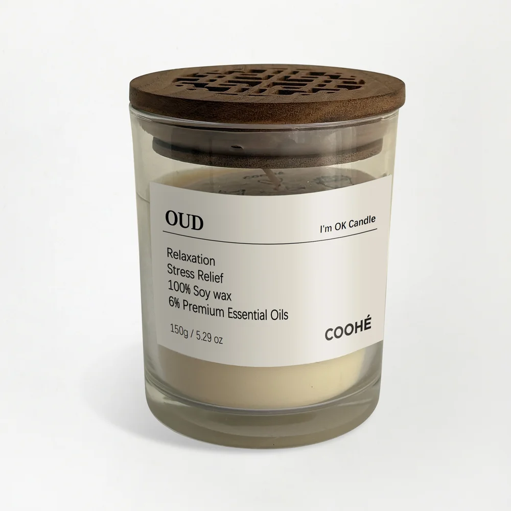 I’m OK Soy Wax Aroma Candle Oud 150 g – COOHÉ v:6855270 I’m OK Soy Wax Aroma Candle Oud 150 g – COOHÉ v:6855270